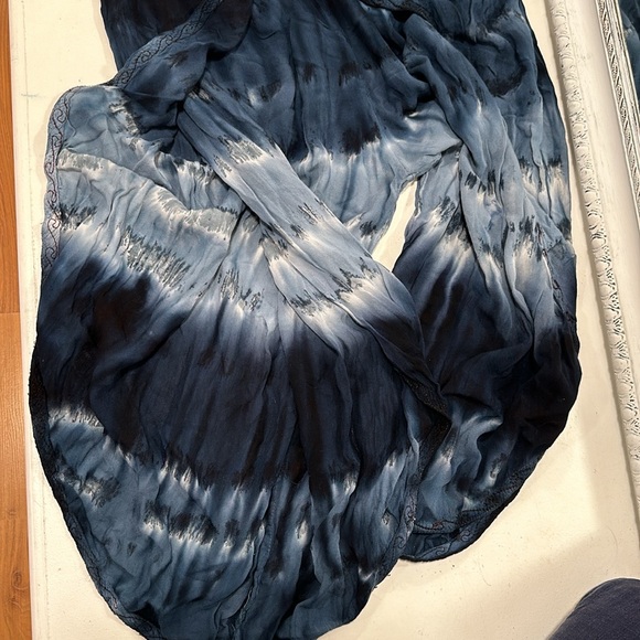 Tie-dye harem style pants. - Picture 3 of 6